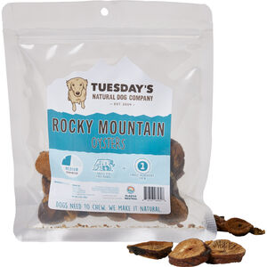 Natural Dog Rocky Mountain Oysters Dog Treats
