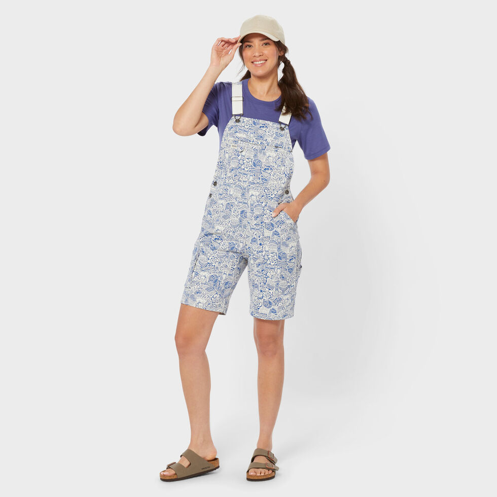 Women's Heirloom Gardening Overall Shorts Duluth Trading Company