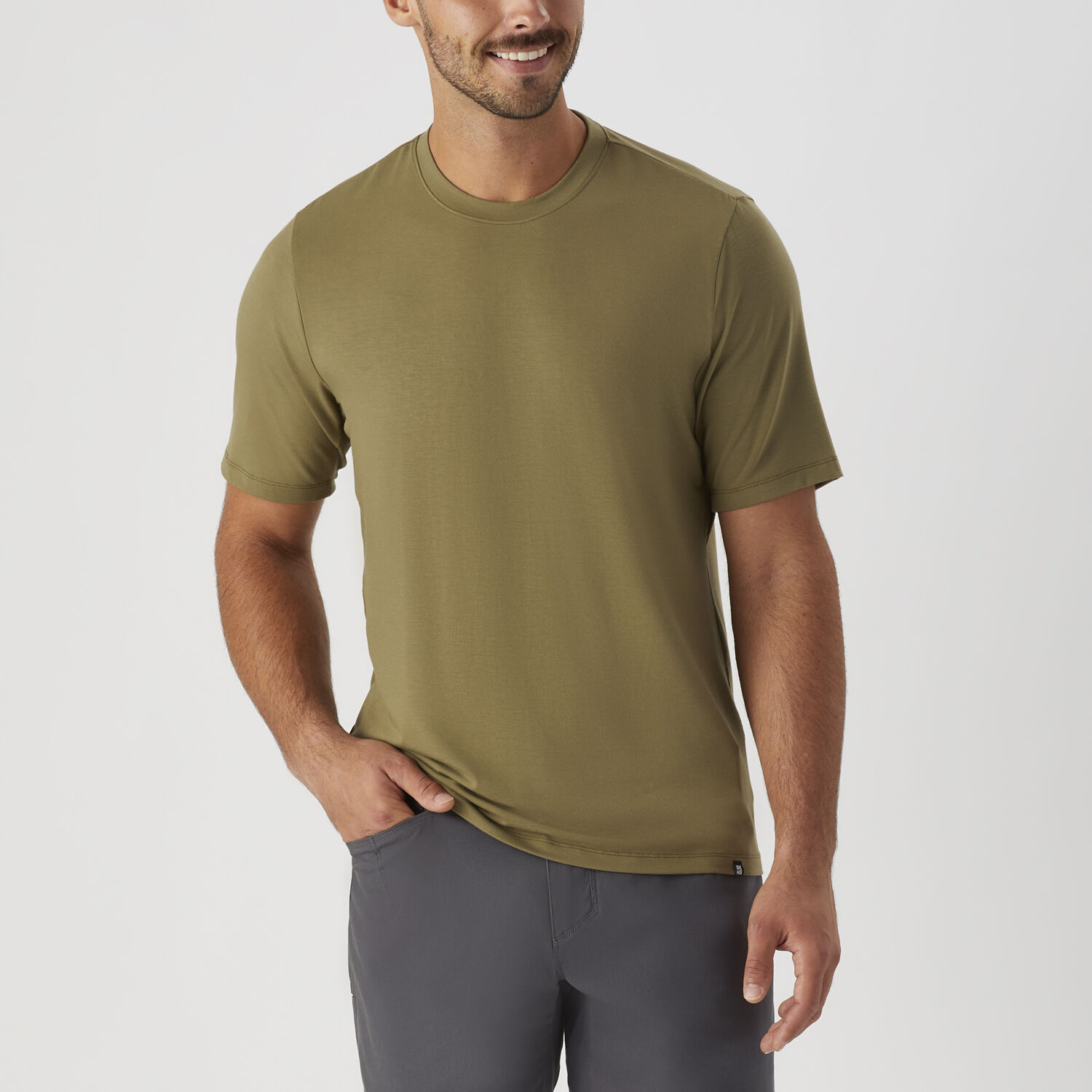 Men's AKHG Renew Bamboo Short Sleeve Crew