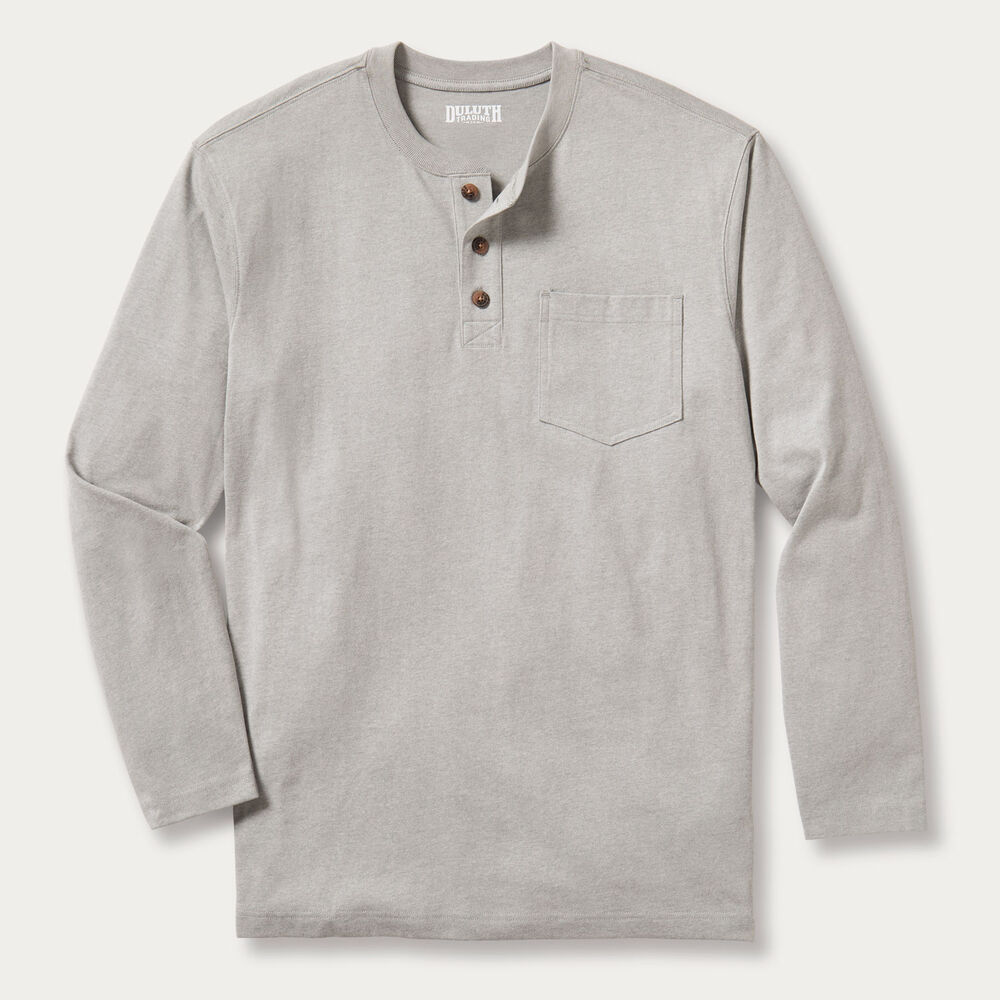 Men's Longtail T Relaxed Fit LS Henley T-Shirt Main Image