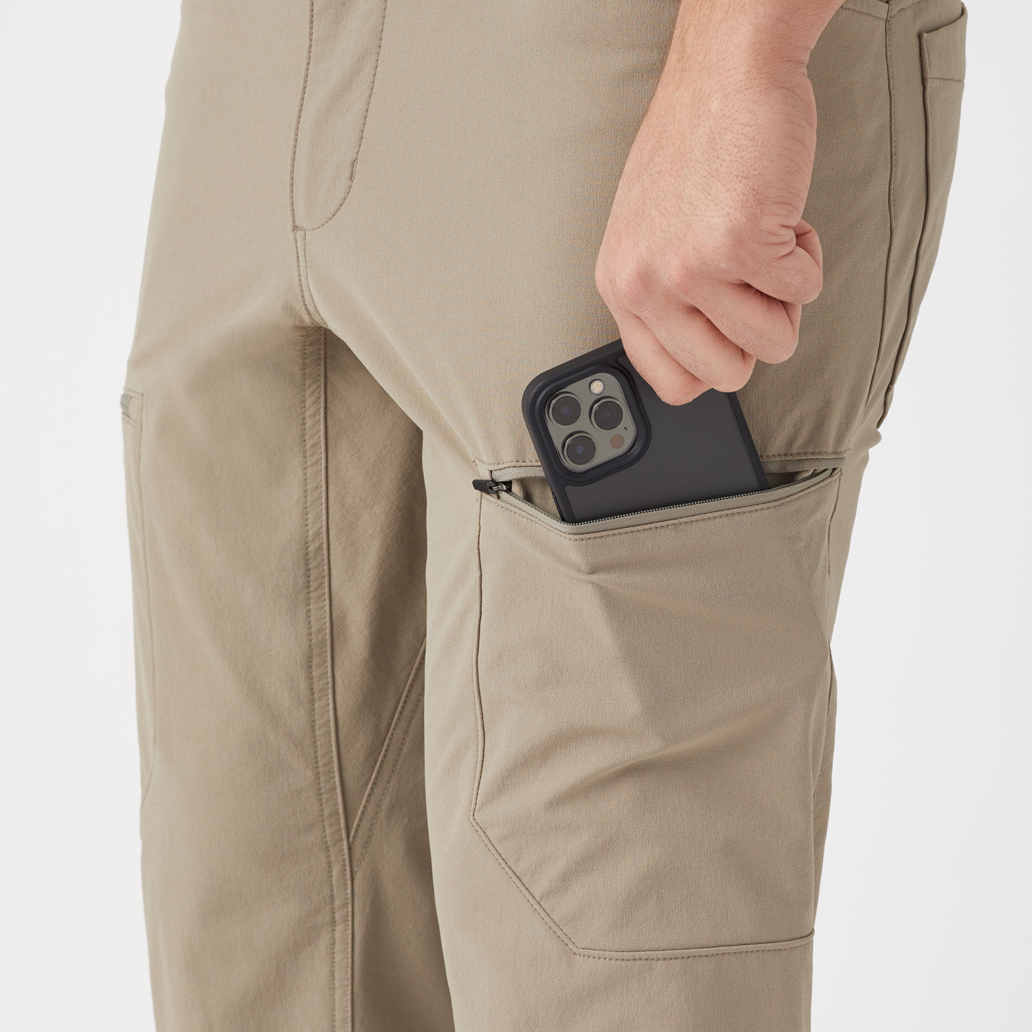 TIP-TOUN Boy's Premium Cotton Army Relaxed Fit Zipper Slim fit Cargo 6  Pocket Jogger Jeans Pants