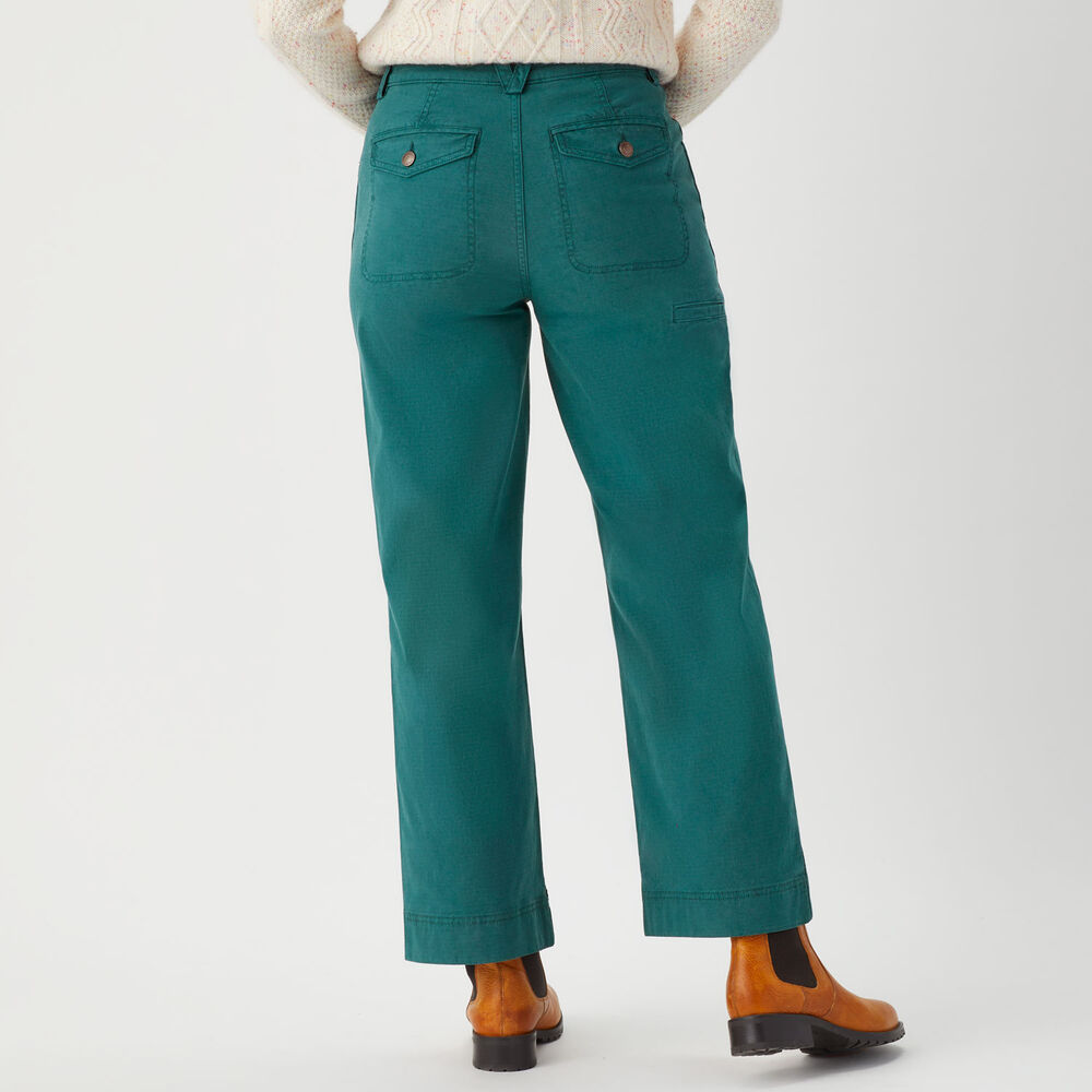 Women's Shop Square Button-Front Pants Main Image