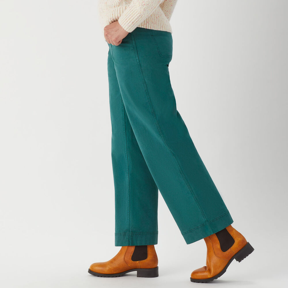 Women's Shop Square Button-Front Pants Main Image