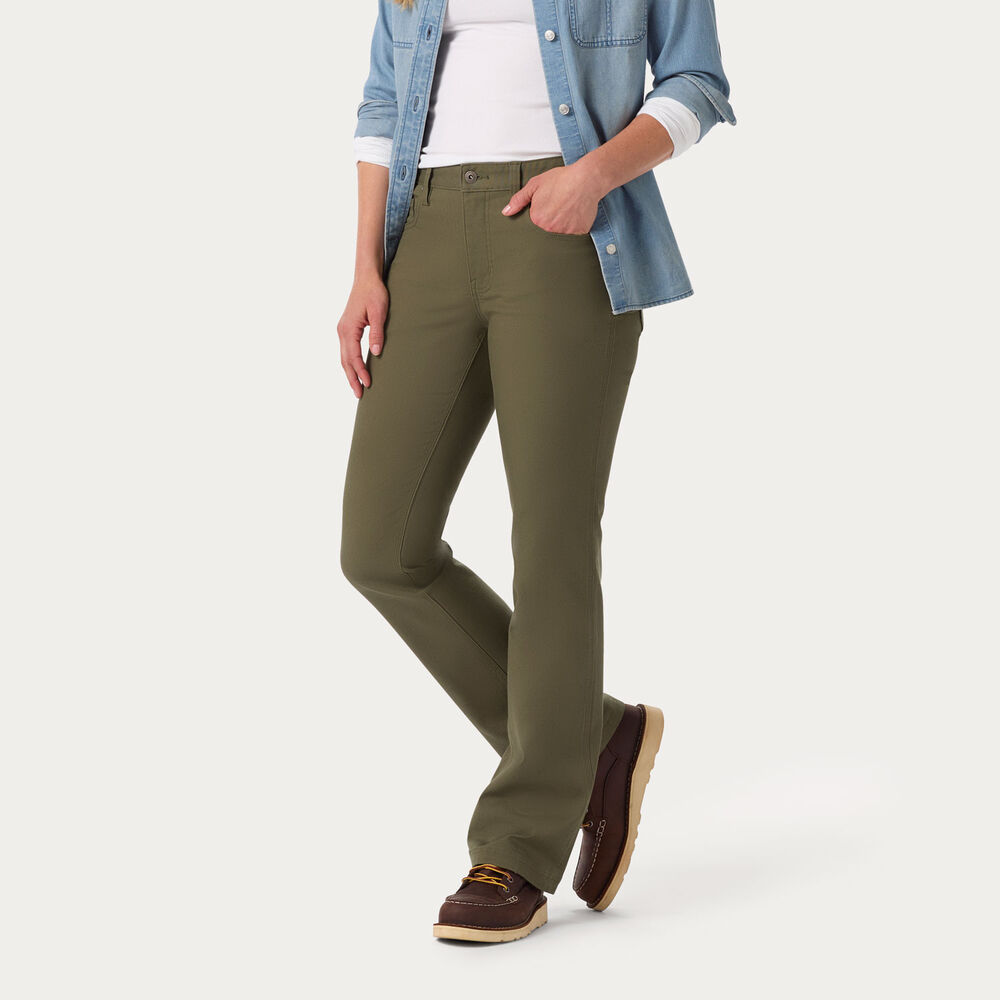 Women's DuluthFlex Fire Hose Clean Bootcut Pants Main Image