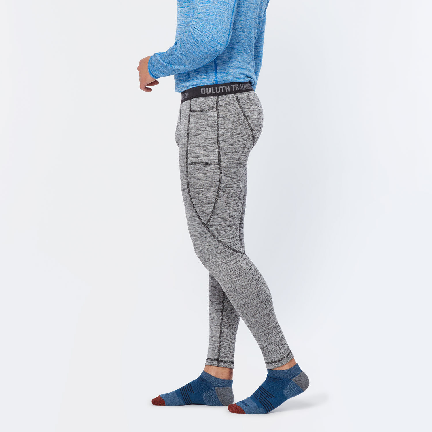 Men's Noorvik Pocket Base Layer Leggings | Duluth Trading Company