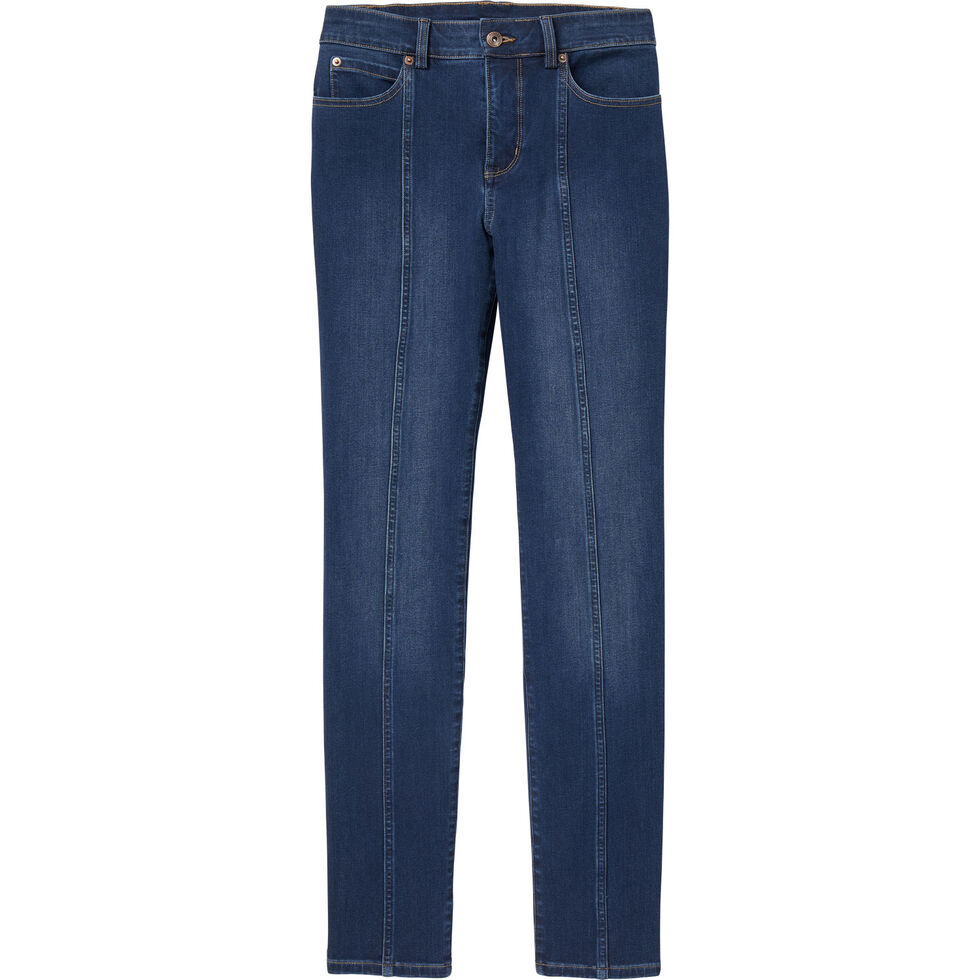Women\'s Jean-Netics High Rise Slim Leg Jeans | Duluth Trading Company