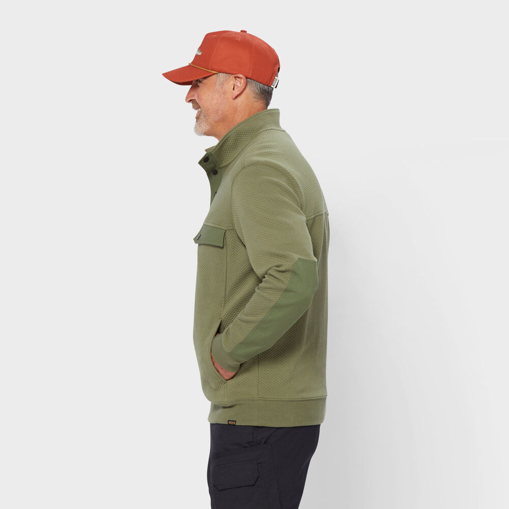 Men's AirLoc Snap Neck Pullover Main Image
