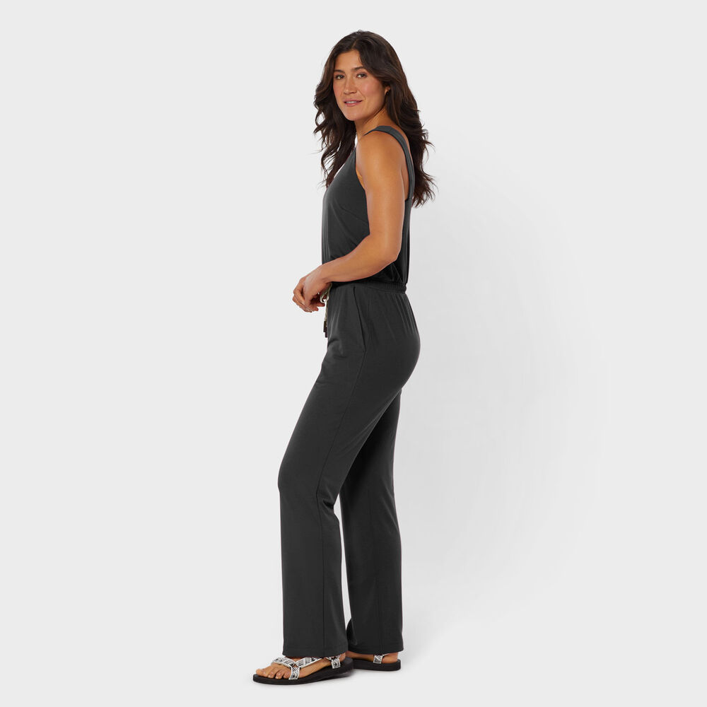 Women's AKHG Renew Bamboo Tank Jumpsuit Main Image