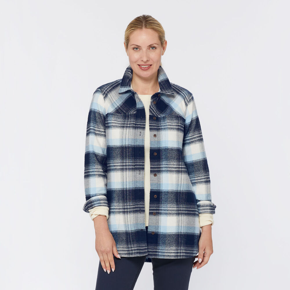 Women's Folklore Flannel Tunic Duluth Trading Company