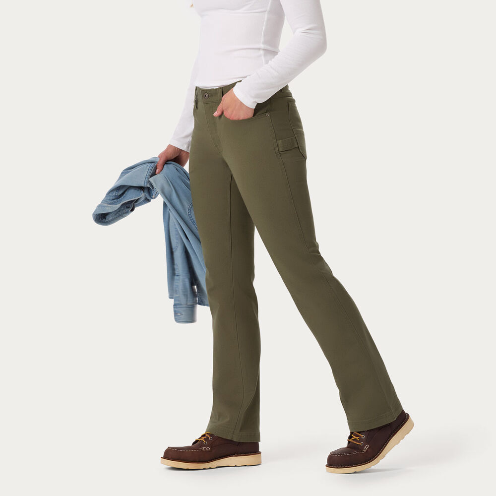 Women's DuluthFlex Fire Hose Clean Bootcut Pants Main Image