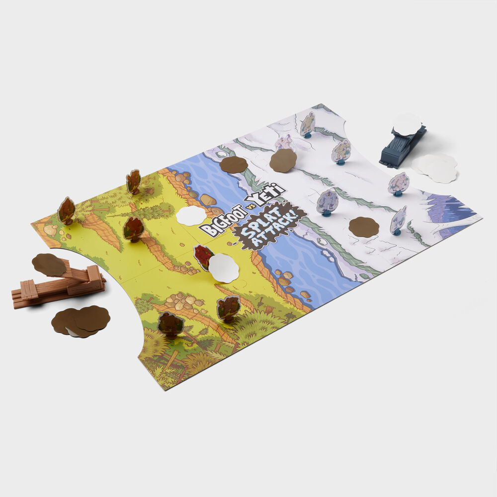 Big Foot VS Yeti Splat Attack! Board Game Main Image