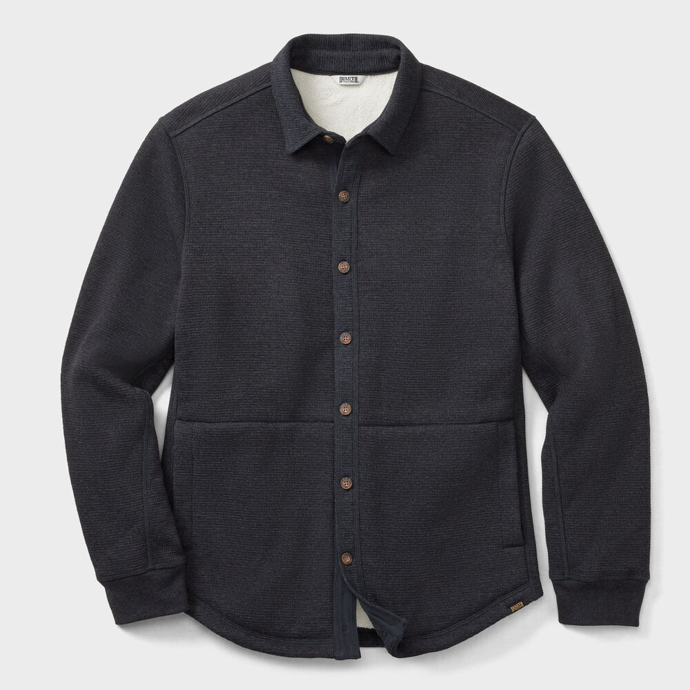 Men's Burly Thermal Sherpa-Lined Shirt Jac Main Image