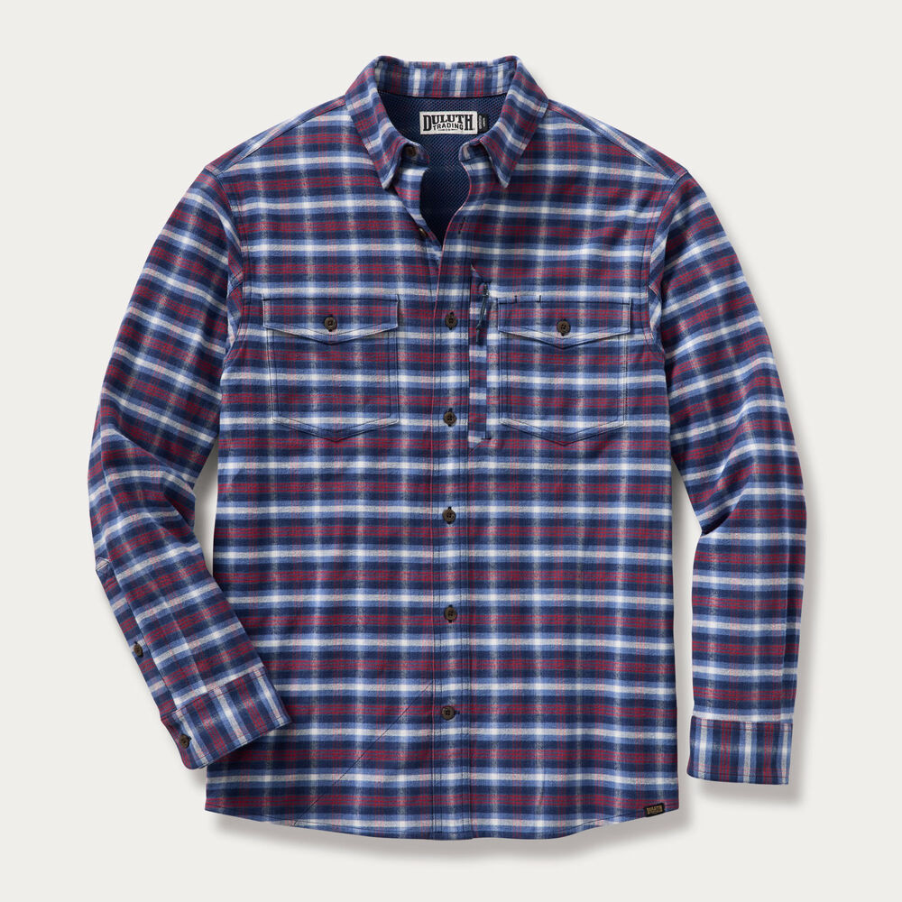 Men's No Quit Utility Standard Fit Flannel Shirt Main Image