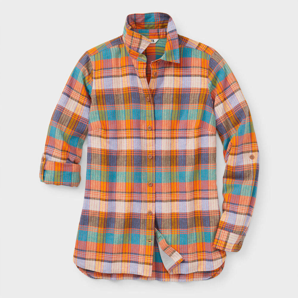 Women's Artisan Hemp Long Sleeve Shirt MHM LRG Main Image