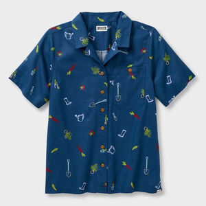Women's Artisan Hemp Camp Shirt