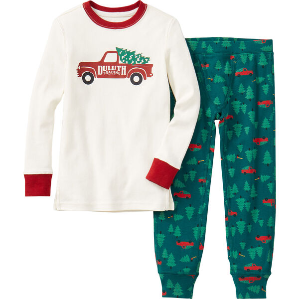 Kids’ Holiday Snug Fit Pajama Set Duluth Trading Company