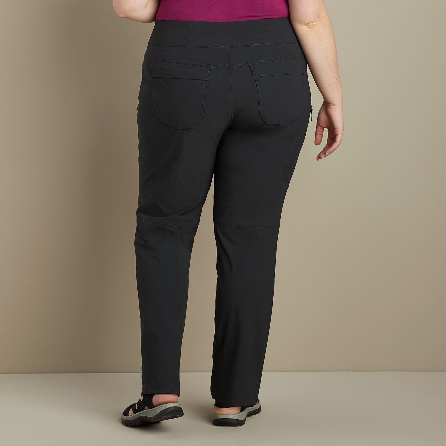 Women's Plus Flexpedition Pull-On Slim Leg Pants | Duluth Trading