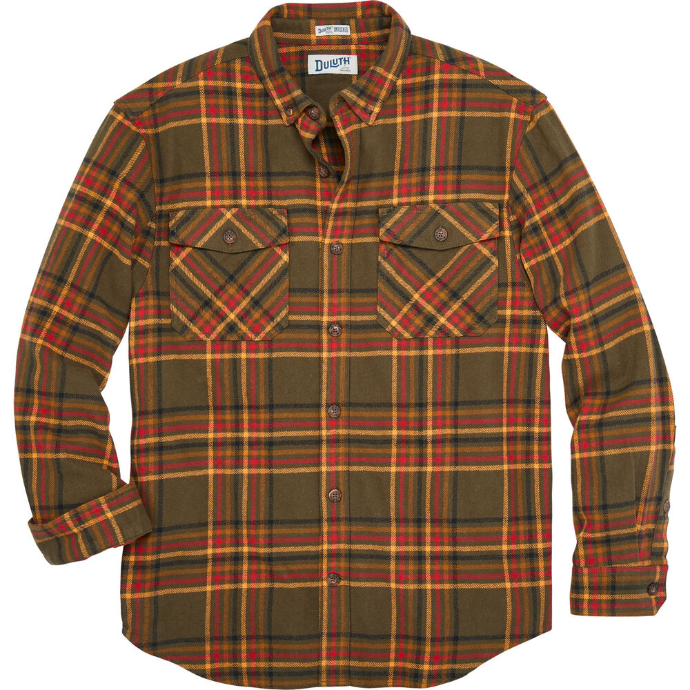 Men's Burlyweight Flannel Relaxed Fit Shirt Main Image
