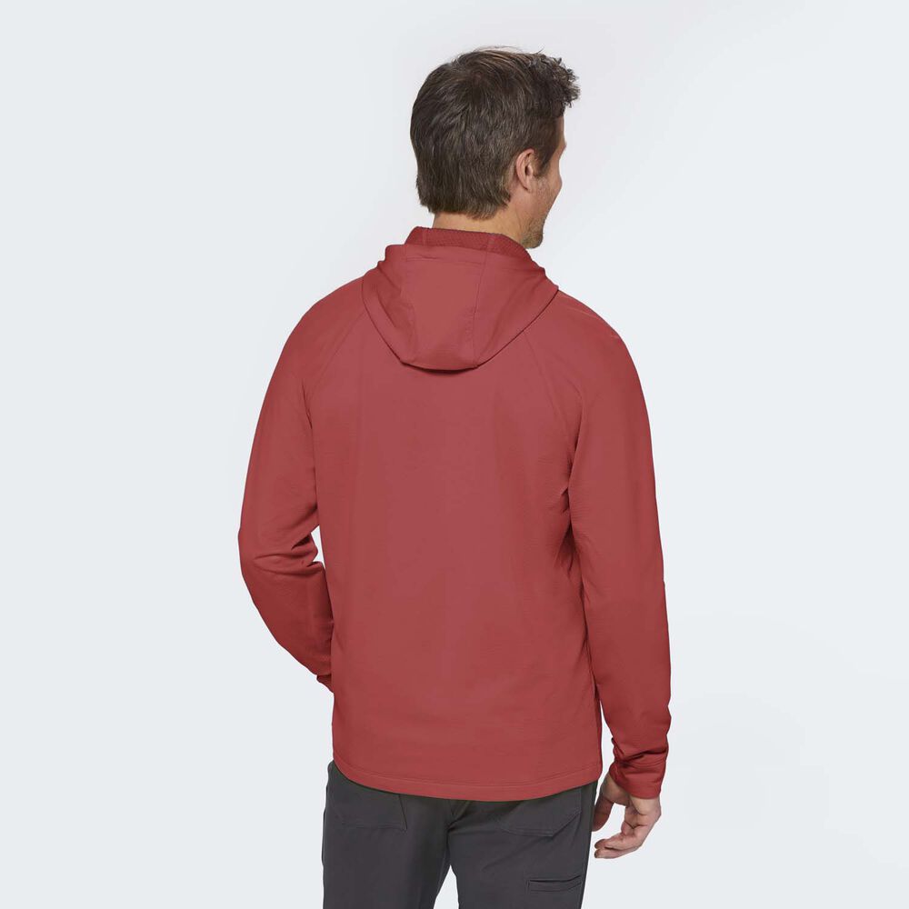 Men's AKHG Crosslayer Standard Fit Fleece Hoodie Main Image