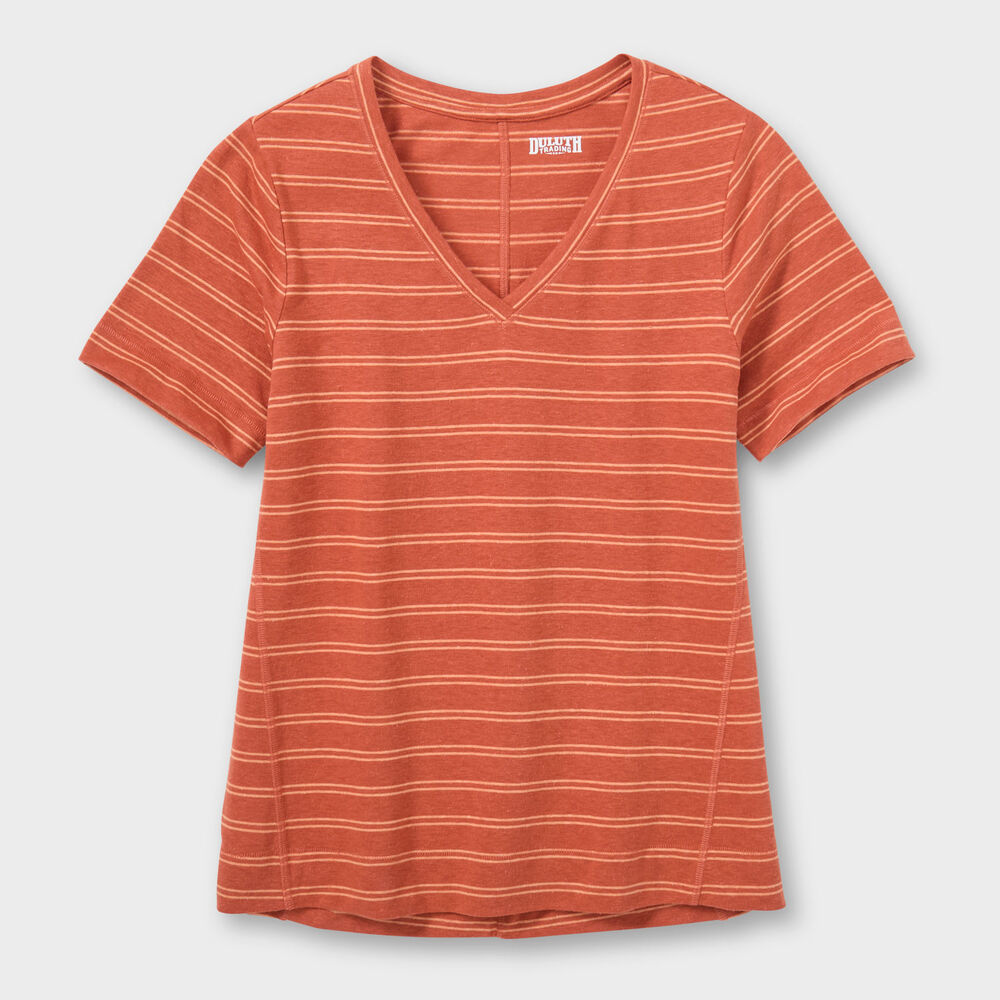 Women's Hemp Knit Short Sleeve Tee Main Image