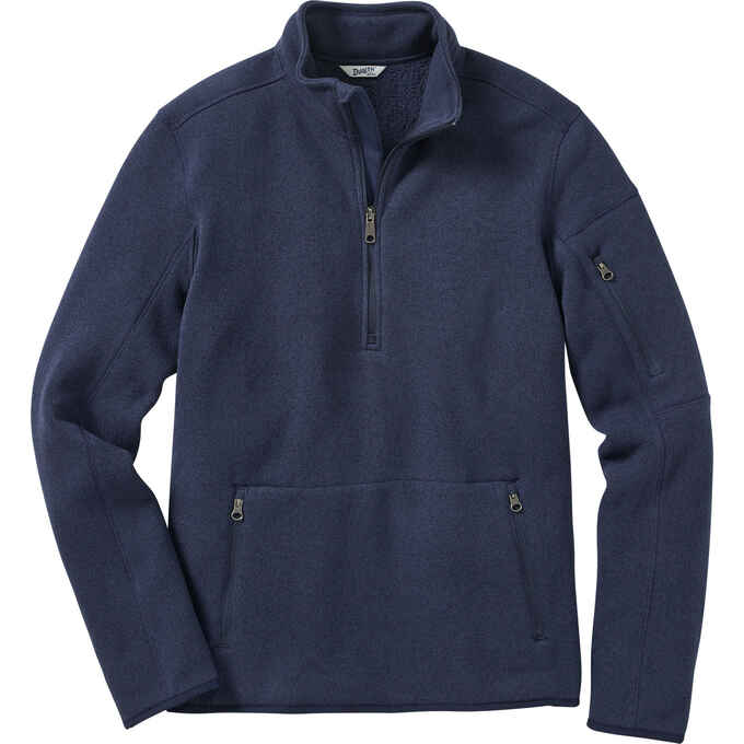 Men’s Sweater Fleece Quarter Zip Mock | Duluth Trading Company