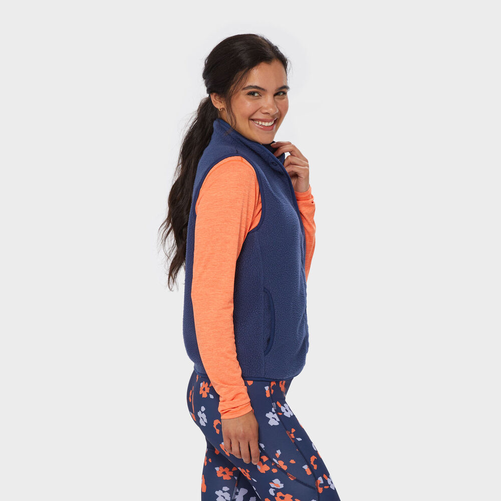 Women's AKHG Northern Light Fleece Vest Main Image