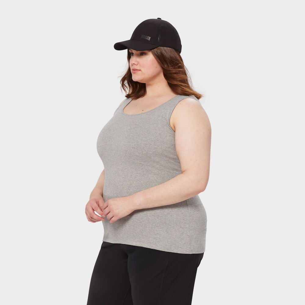 Women's Plus No-Yank Shelf Bra Tank Main Image