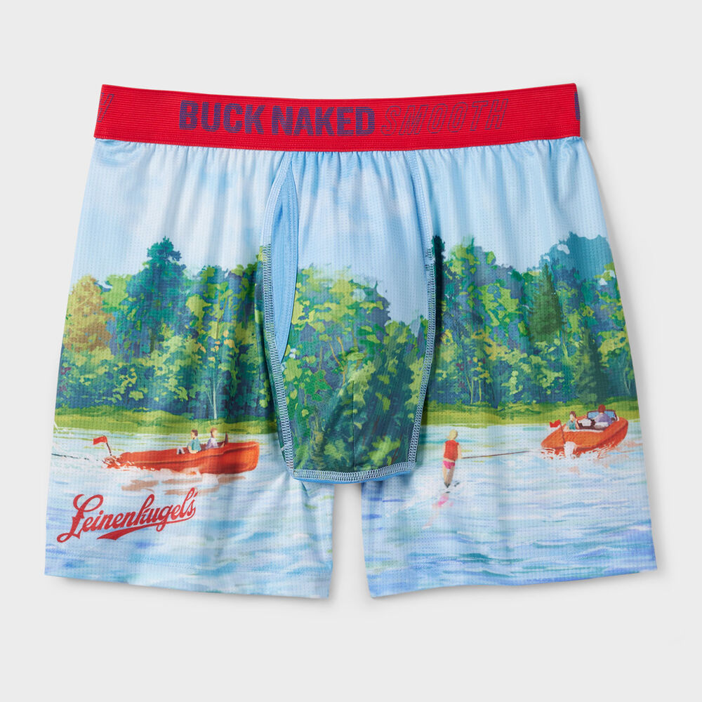 Men's Buck Naked Smooth Boxer Briefs Main Image