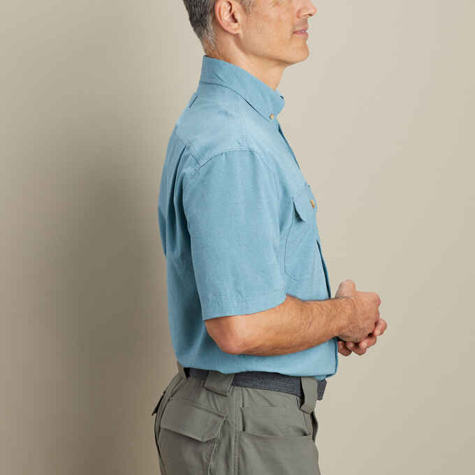Men's Breezeshooter Short Sleeve Solid Shirt