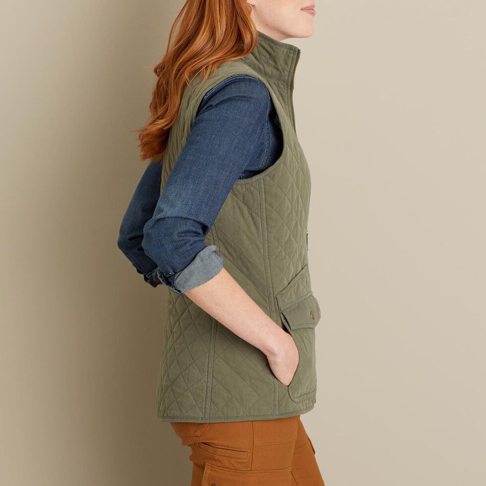 Women's Cortland Quilted Vest | Duluth Trading Company