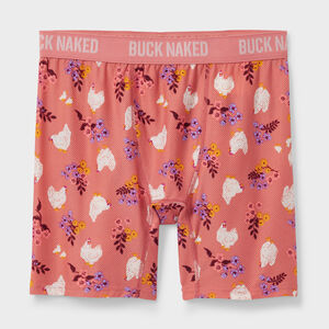 Women's Plus Buck Naked Long Boxer Briefs MFK 2X