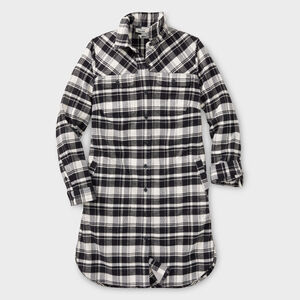 Women's Plus Folklore Flannel Duster