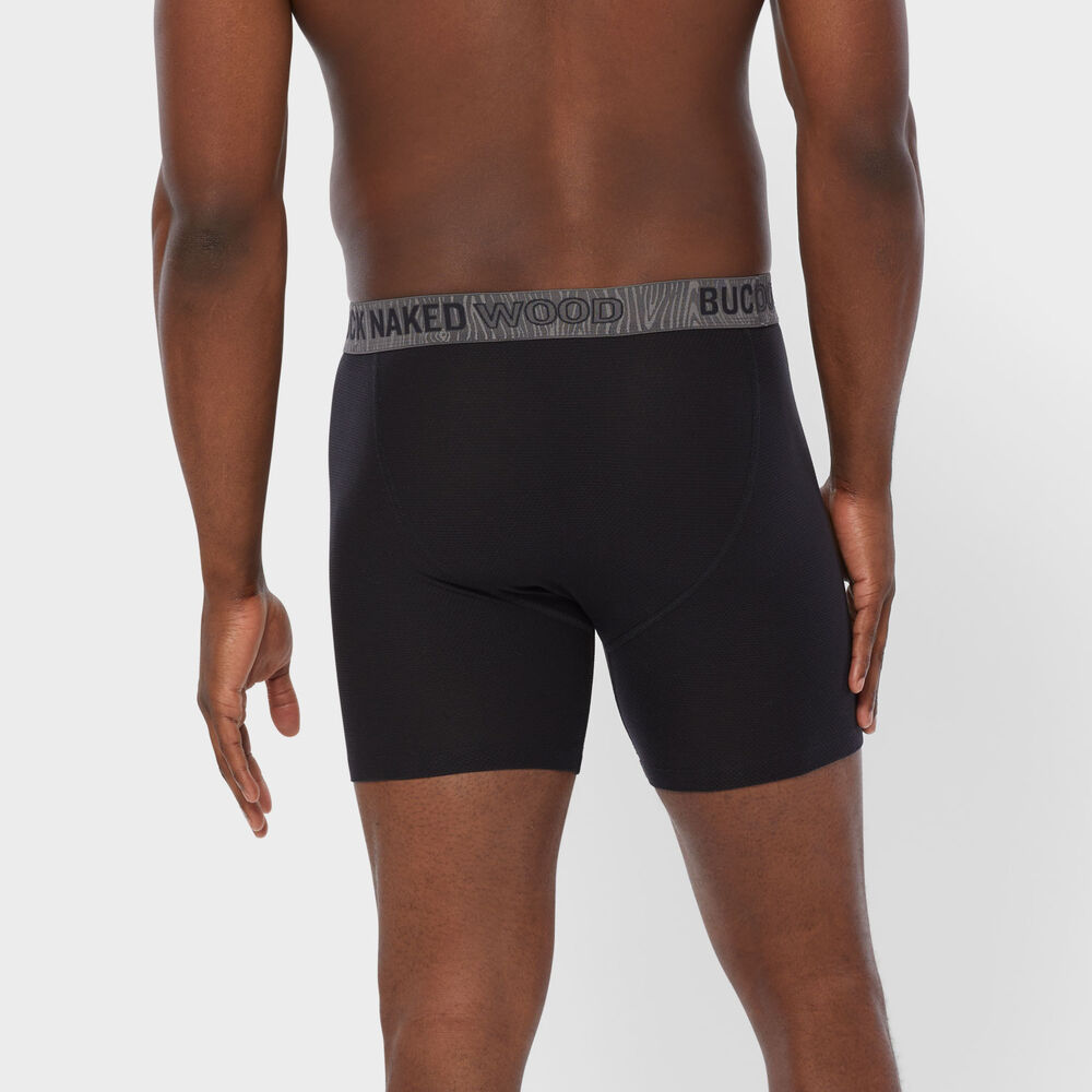 Men's Buck Naked Wood Boxer Briefs Main Image