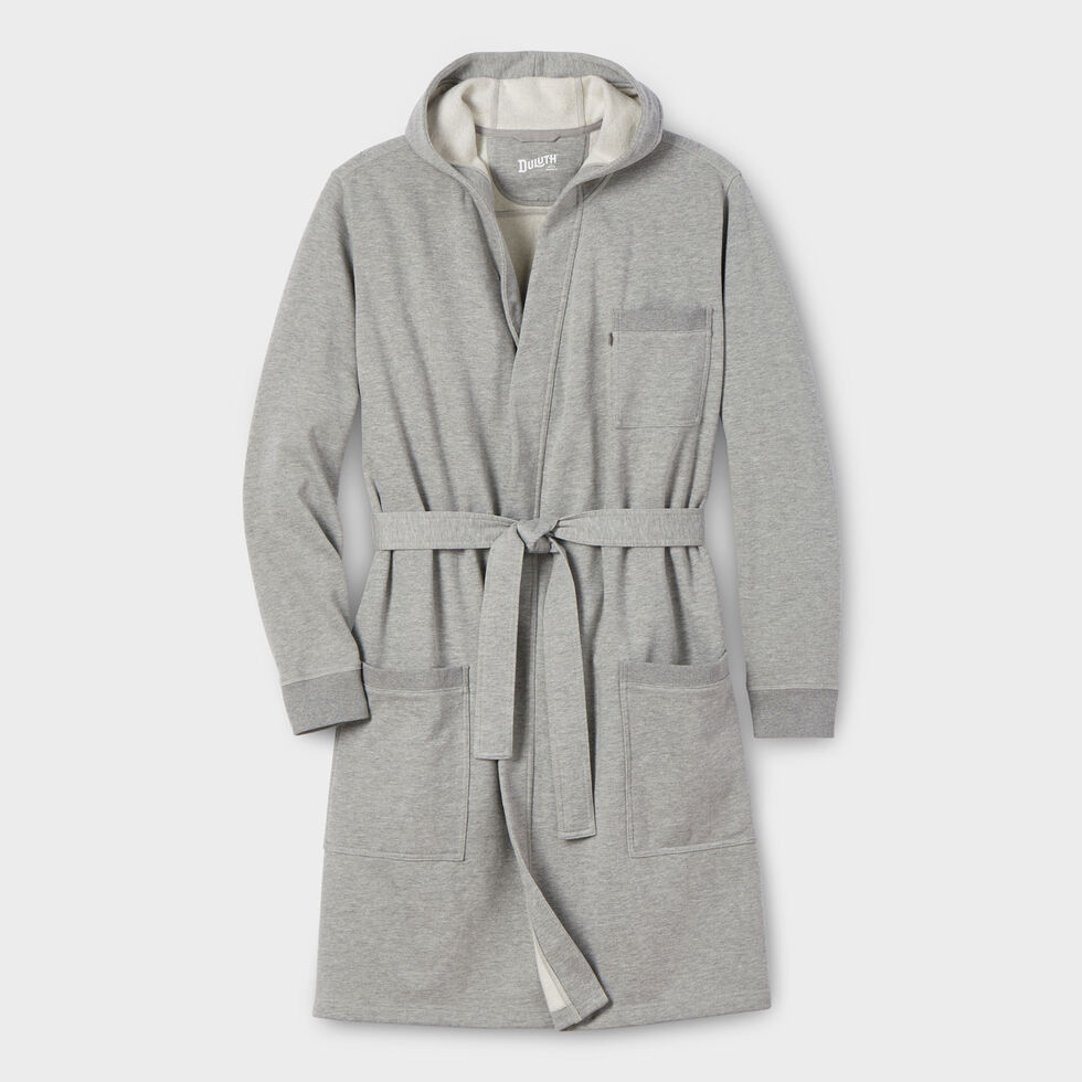 Luxury Robes Mens Winter Robe With Hood Ross Michaels Mens Robe