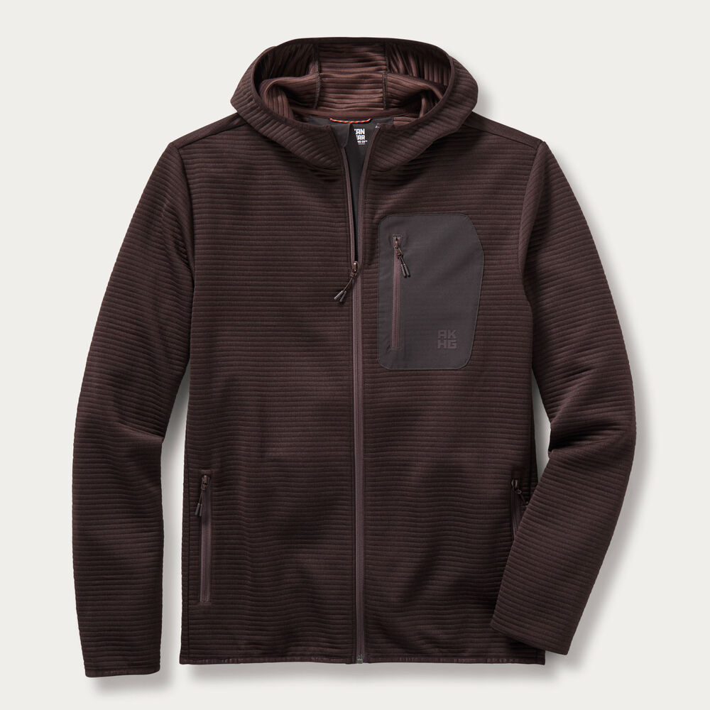 Men's AKHG Blackburn Standard Fit Full Zip Hoodie Main Image