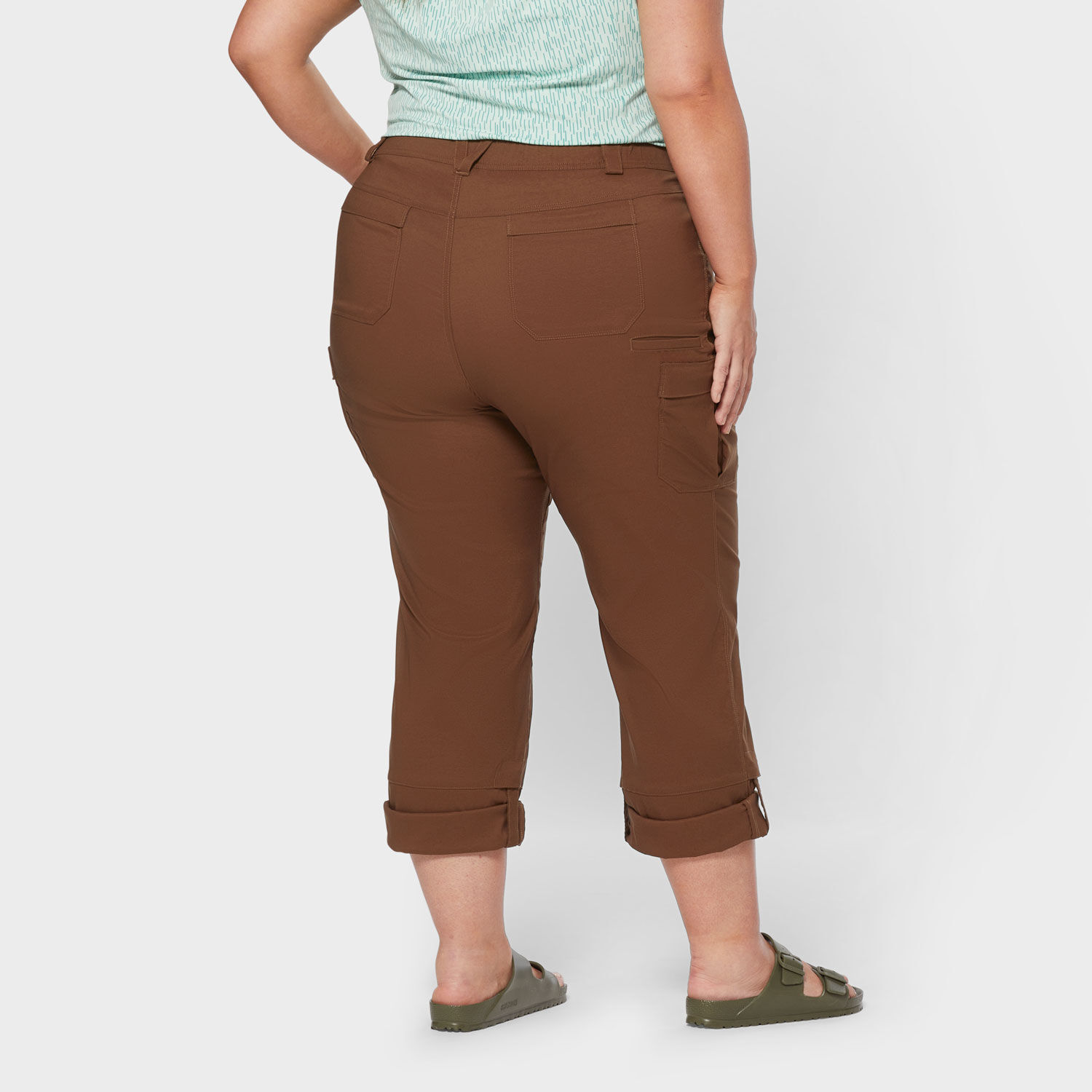 Women's Plus Dry on the Fly Bootcut Cargo Pants | Duluth Trading