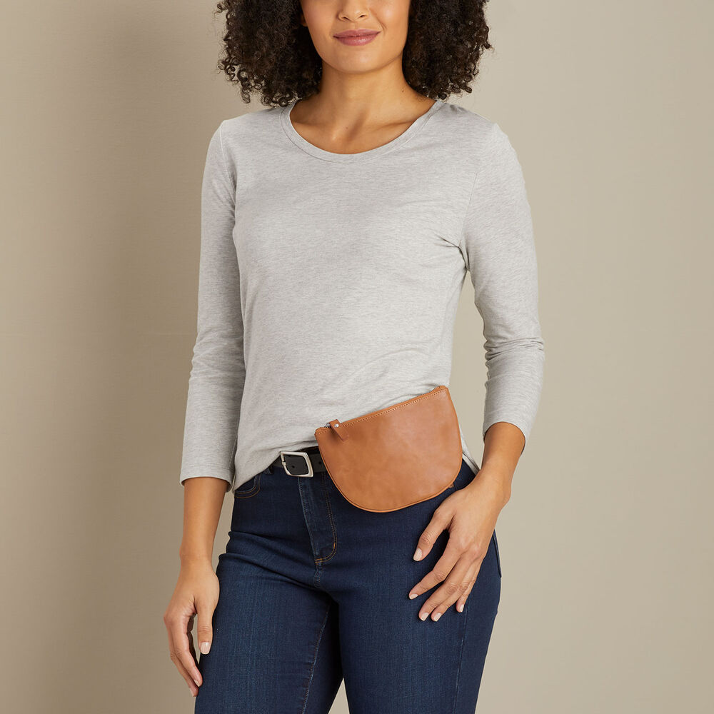 Lineage Leather Belt Pouch Main Image