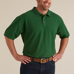 Men's No Polo Short Sleeve Shirt