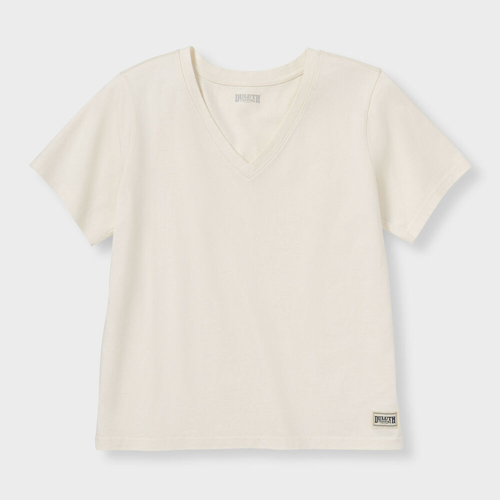Women's Duluth Heritage Washed V-Neck Tee Main Image