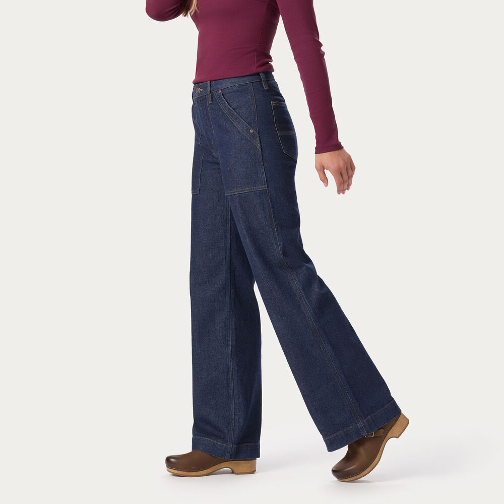 Women's Duluth Heritage Wide Leg Jeans Main Image