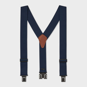 Men's Perry Y-Back Suspenders NAVY