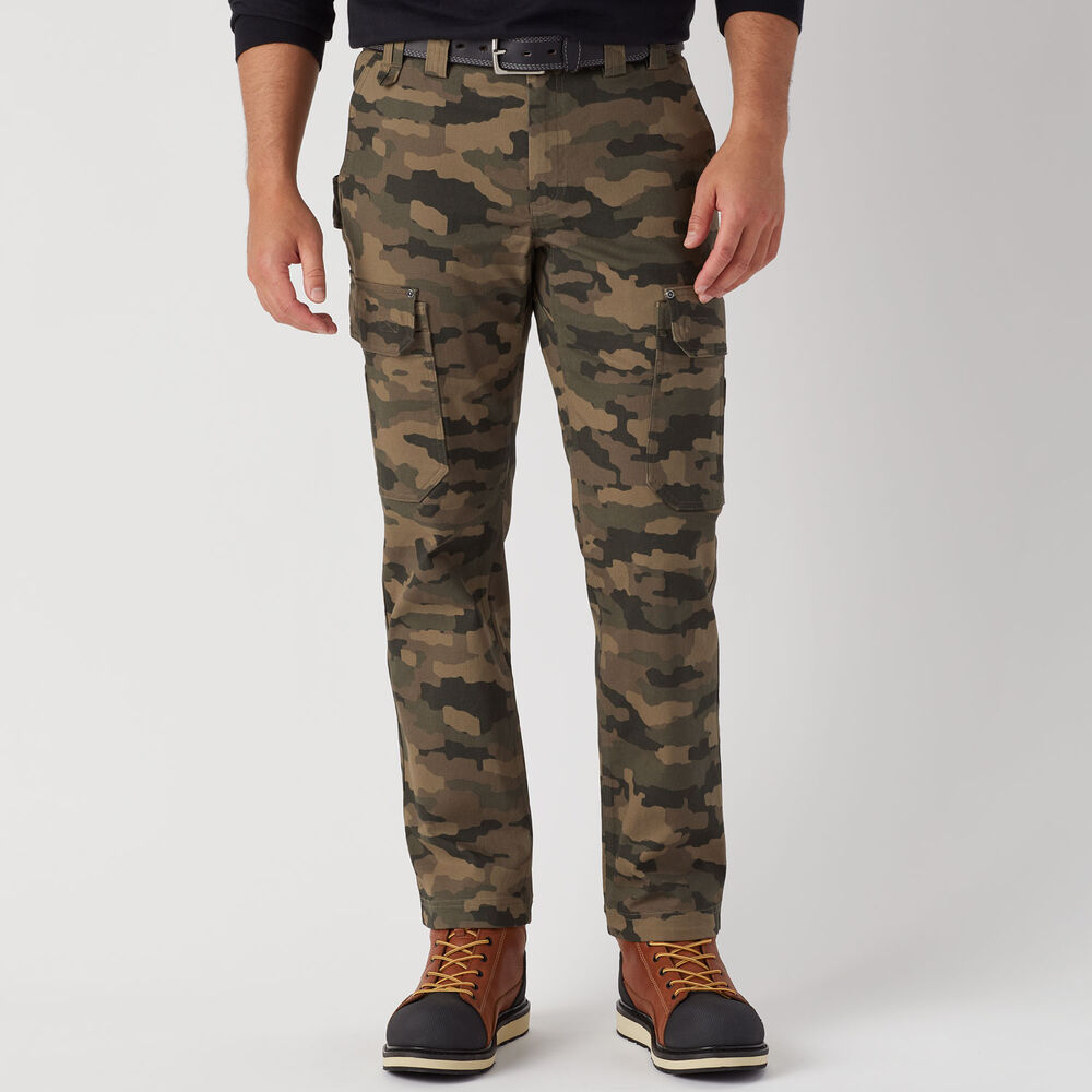 Men's DuluthFlex Fire Hose Slim Fit Camo Cargo Work Pants Main Image