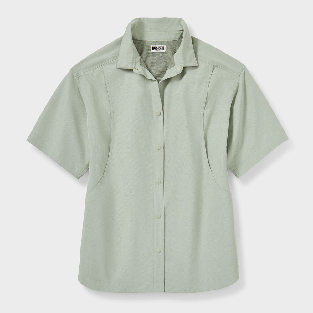 Women's Heirloom Gardening Overshirt Main Image