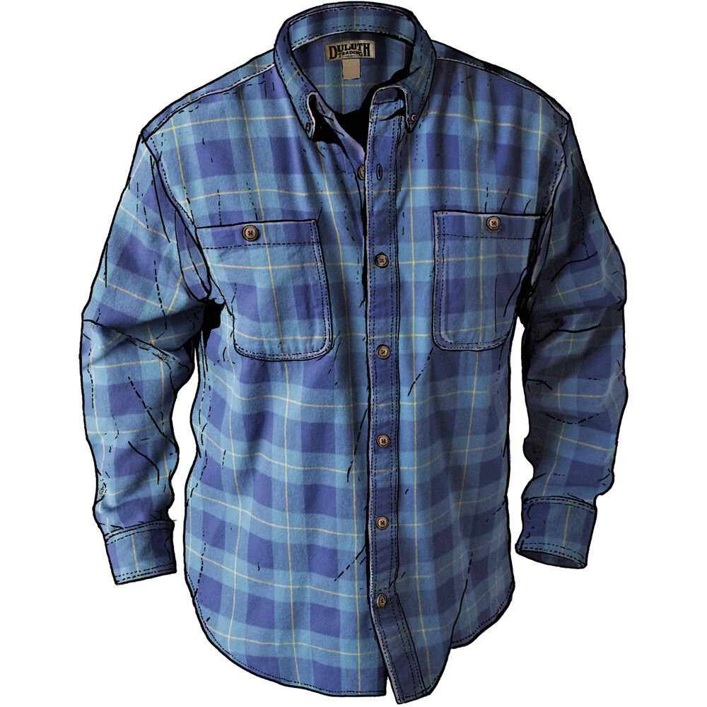 Men's Free Swingin' Flannel Relaxed Fit Shirt Main Image