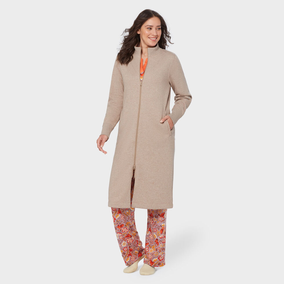 Women's Souped-Up Fleece Zip Up Robe Duluth Trading Company