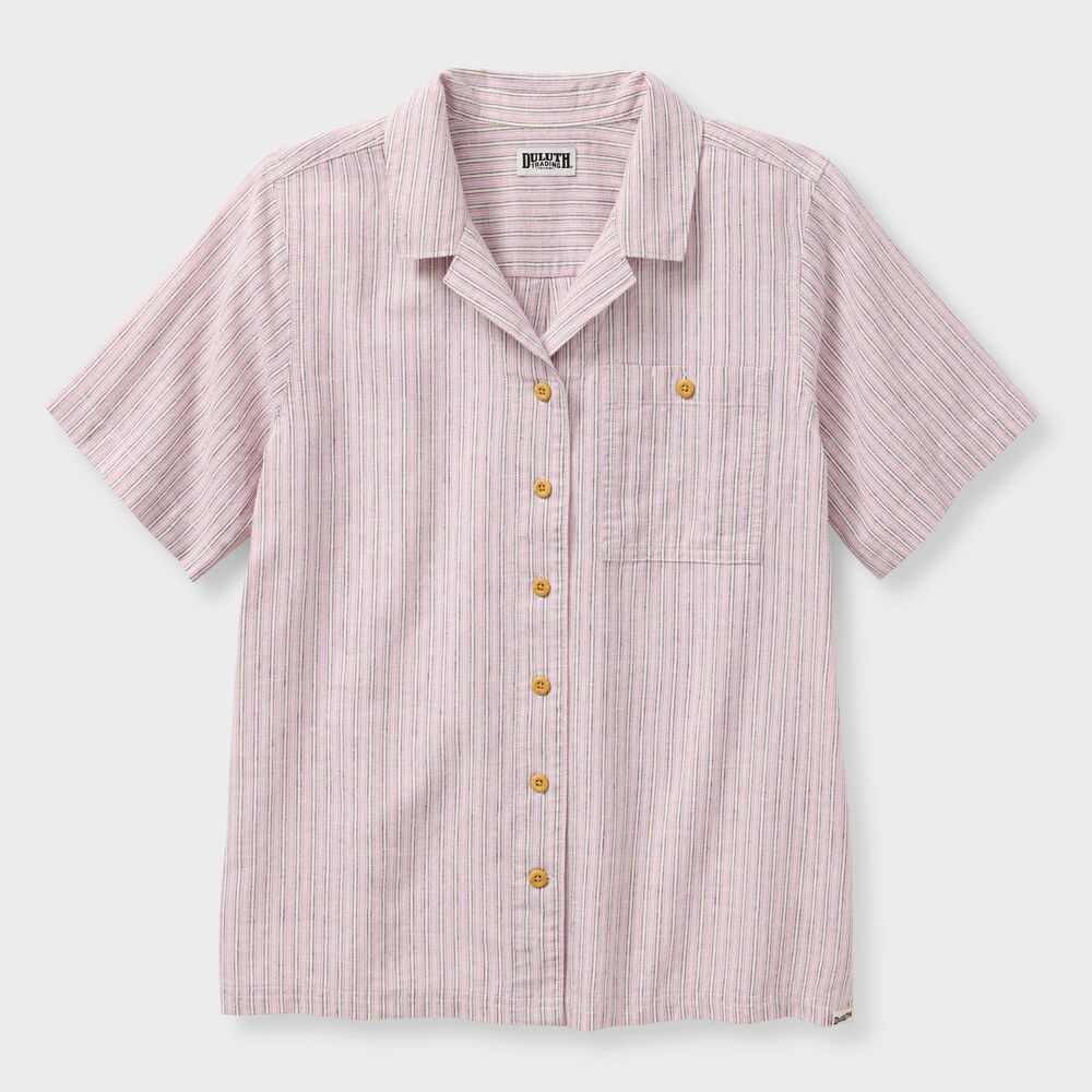 Women's Artisan Hemp Camp Shirt Main Image