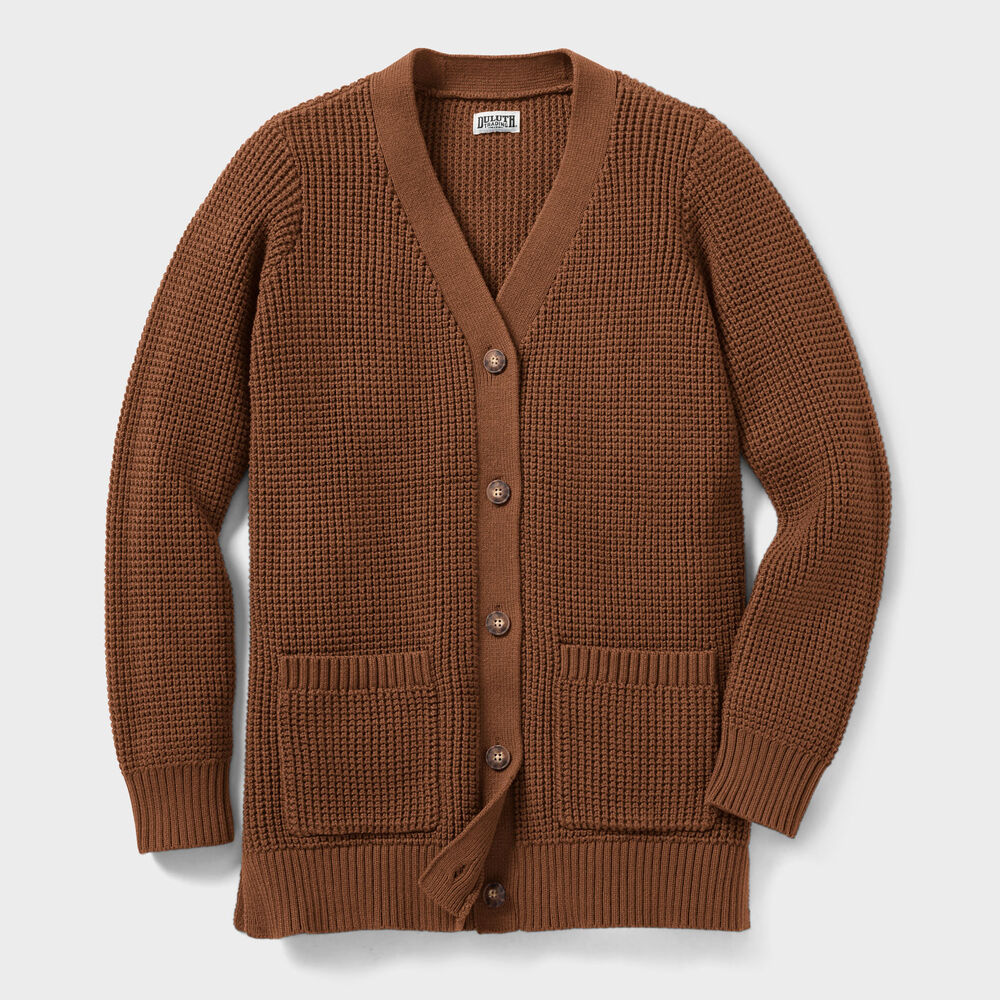 Women's Heritage Waffle Stitch Cardigan Main Image