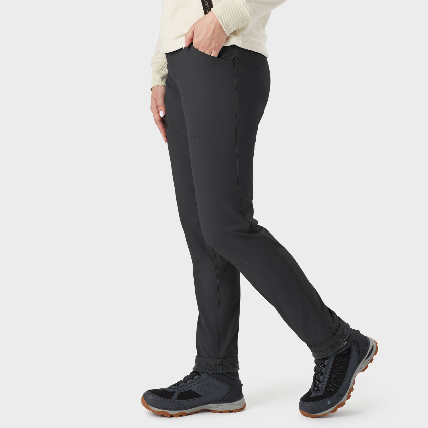 Women's AKHG Roadless Slim Leg Fleece-Lined Pants | Duluth Trading