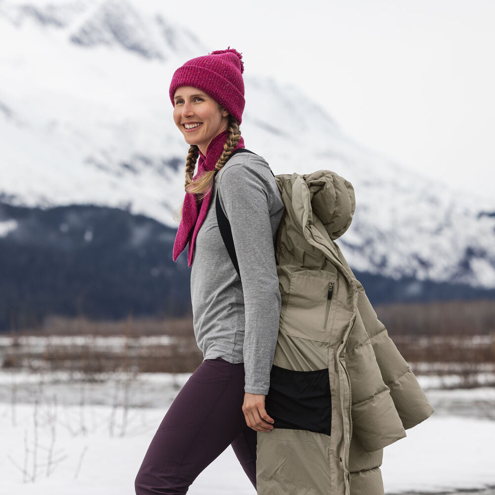 Women's Ruffer Puffer Arctic Down Long Coat Main Image