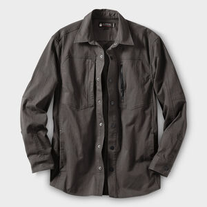 Men's AKHG Stone Run Standard Fit Overshirt FOI SM REG